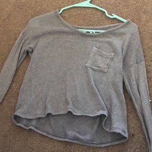 Hollister Grey Long Sleeve